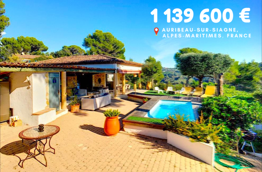 1 139 600 €, Auribeau-sur-Siagne, Alpes-Maritimes