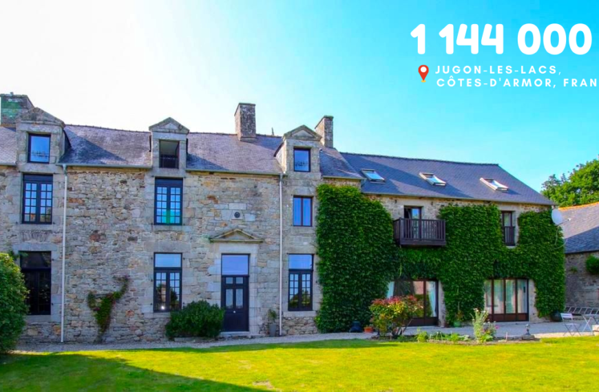 1 144 000 €, Jugon-les-Lacs, Côtes-d’Armor