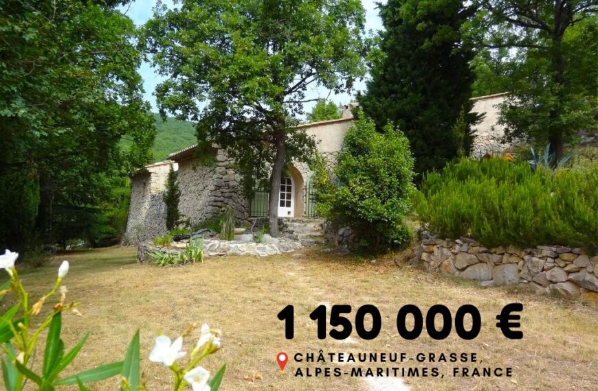 1 150 000 €, Châteauneuf-Grasse, Alpes-Maritimes