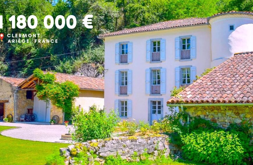 1 180 000 €, Clermont, Ariège
