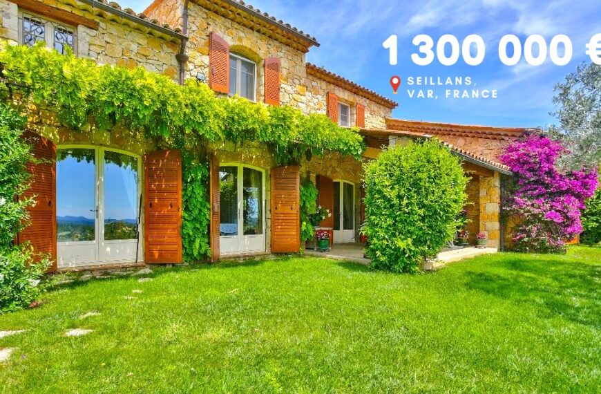 1 300 000 €, Seillans, Var