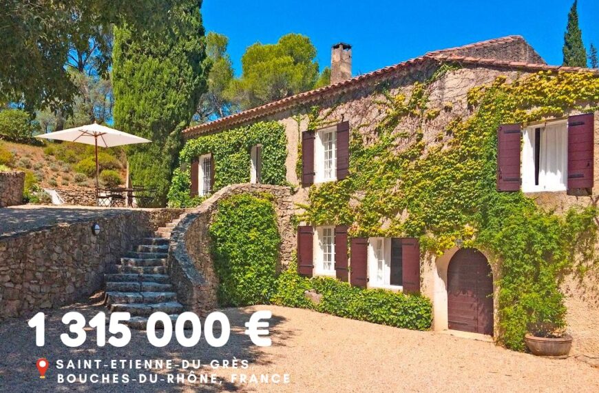 1 315 000 €, Saint-Etienne-du-Grès, Bouches-du-Rhône