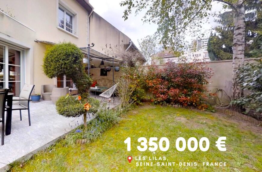 1 350 000 €, Les Lilas, Seine-Saint-Denis