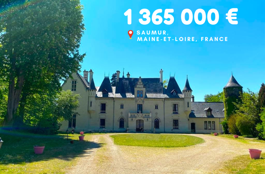 1 365 000 €, Saumur, Maine-et-Loire