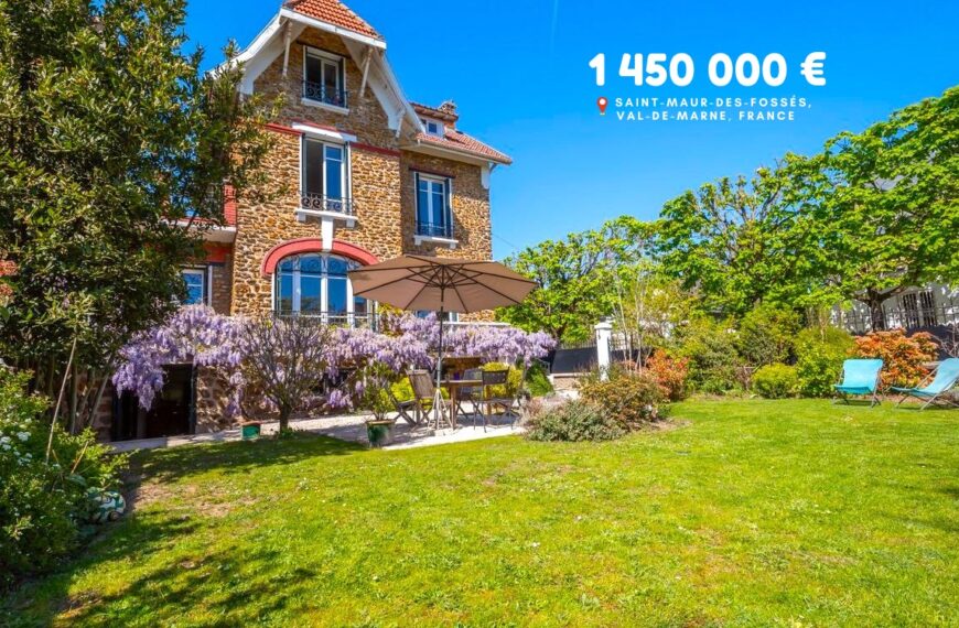 1 450 000 €, Saint-Maur-des-Fossés, Val de Marne