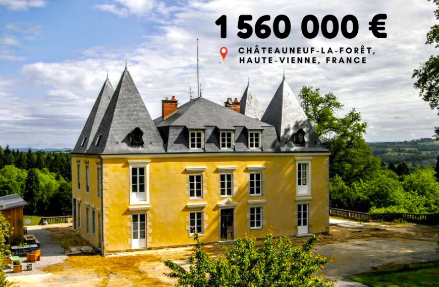 1 560 000 €, Châteauneuf-la-forêt, Haute-Vienne