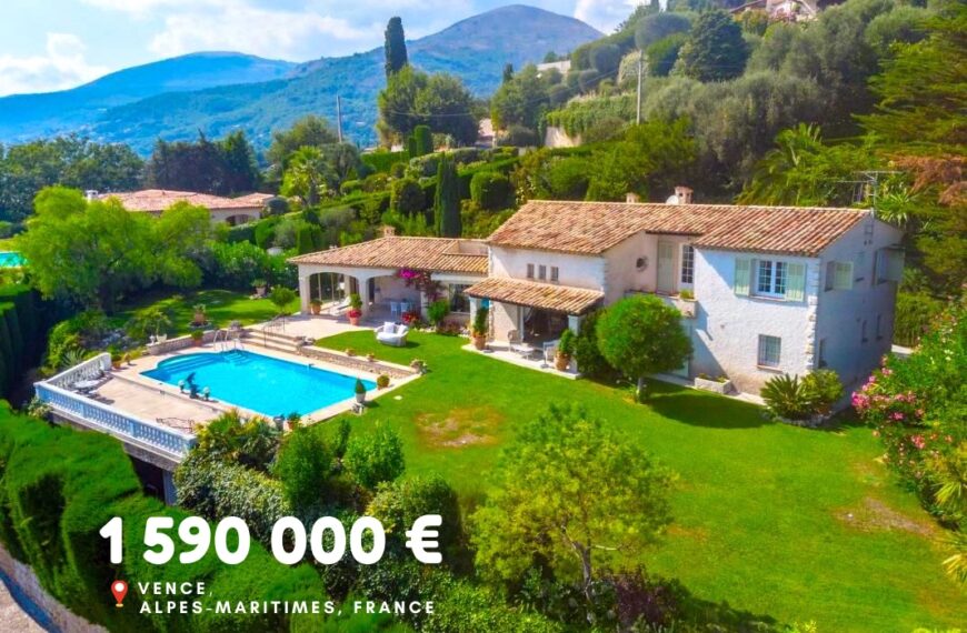 1 590 000 €, Vence, Alpes-Maritimes