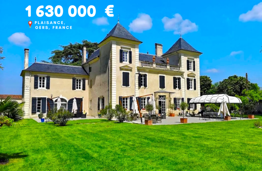 1 630 000 €, Plaisance, Gers