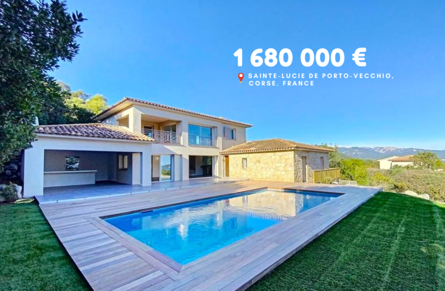 1 680 000 €, Sainte-Lucie de Porto-Vecchio, Corse