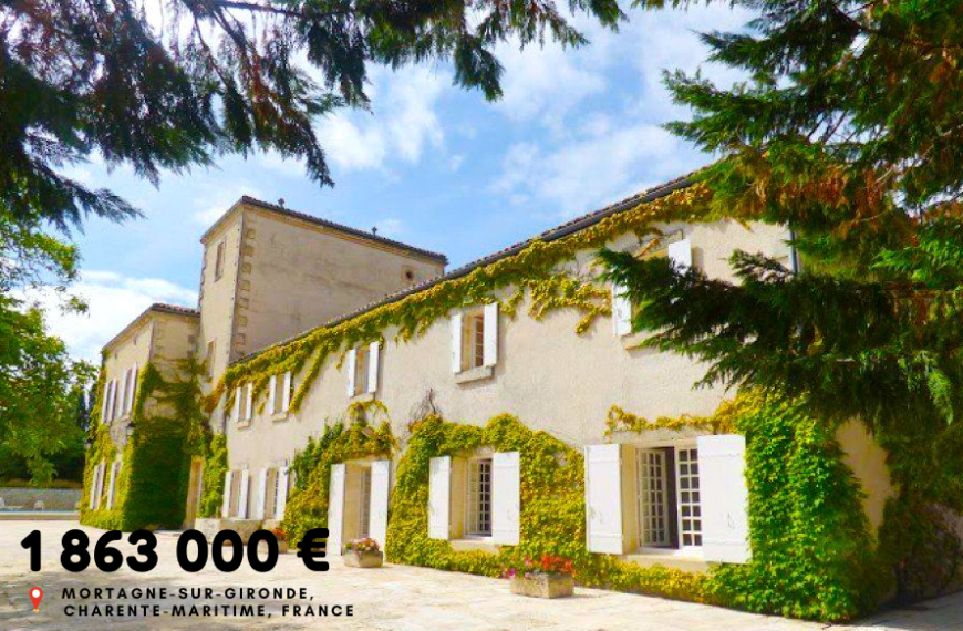 1 863 000 €, Mortagne-sur-Gironde, Charente-Maritime