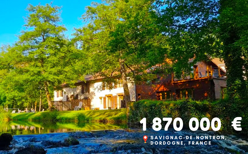 1 870 000 €, Savignac-de-Nontron, Dordogne