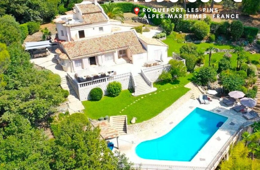 1 990 000 €, Roquefort-les-pins, Alpes-Maritimes