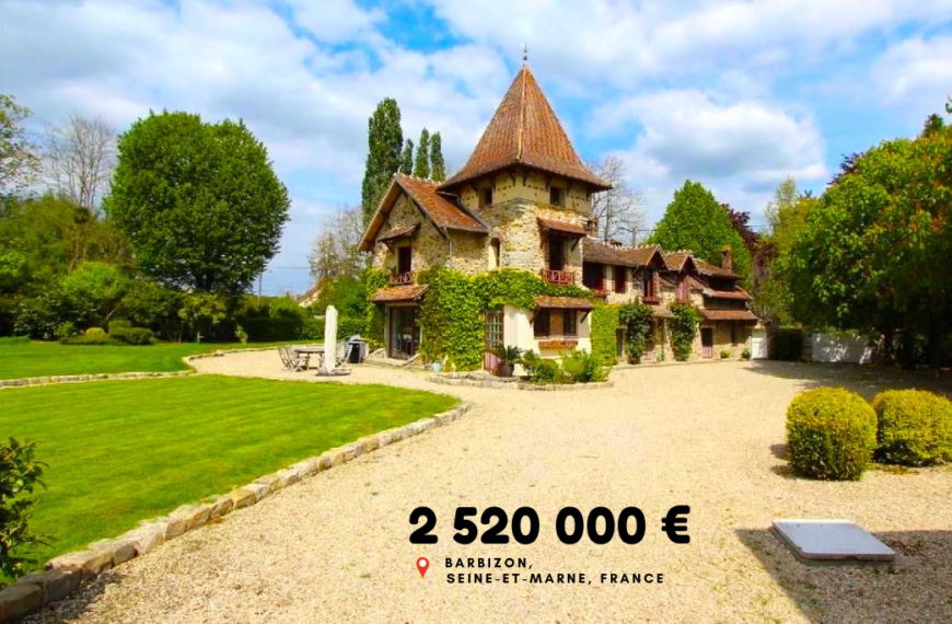 2 520 000 €, Barbizon, Seine-et-Marne