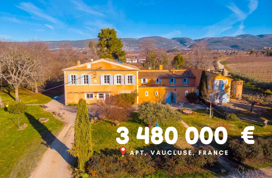 3 480 000 €, Apt, Vaucluse