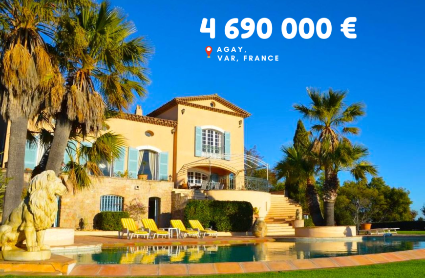 4 690 000 €, Agay, Var