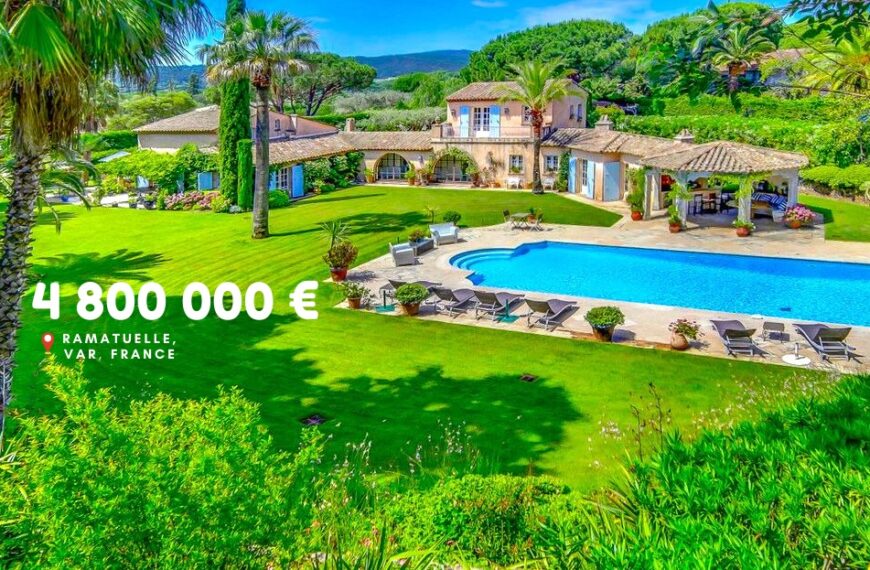 4 800 000 €, Ramatuelle, Var