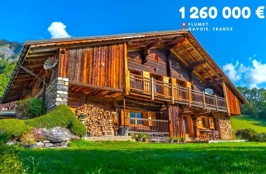 1 260 000 €, Flumet, Savoie