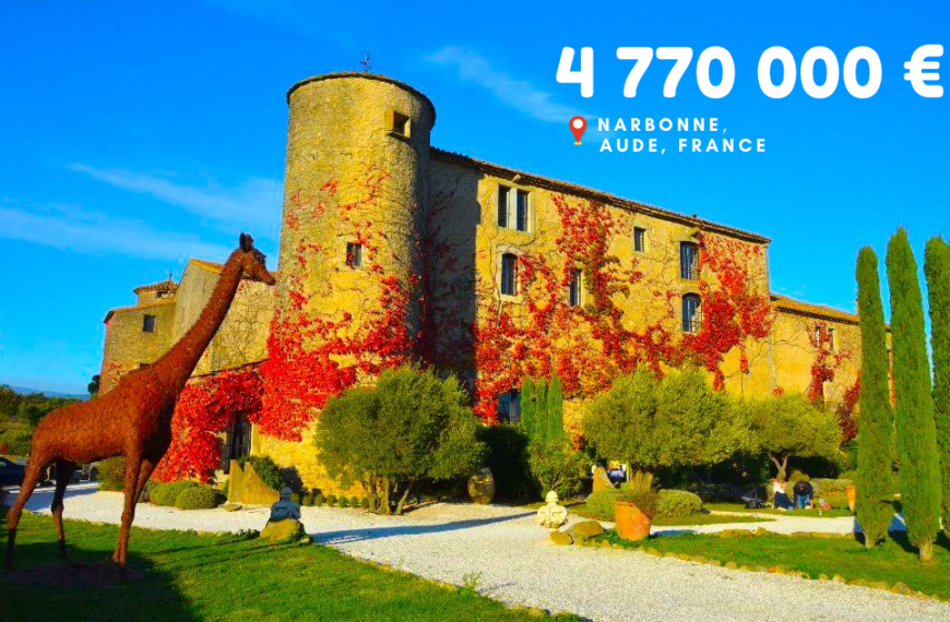 4 770 000 €, Narbonne, Aude