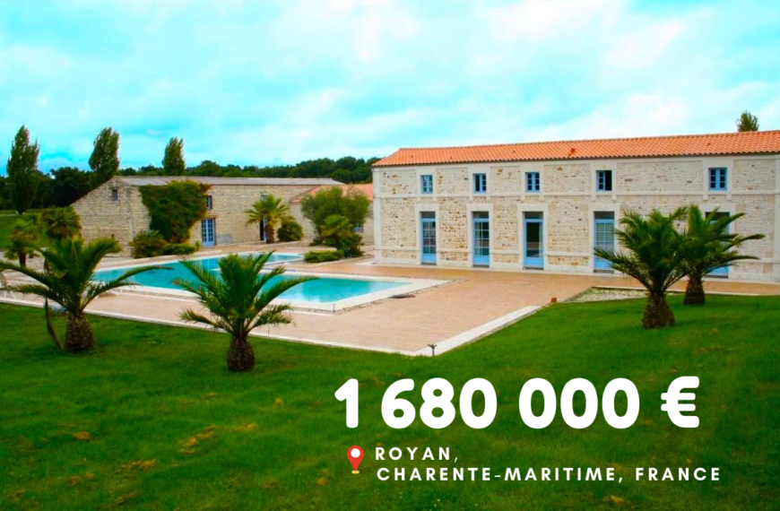 1 680 000 €, Royan, Charente-Maritime