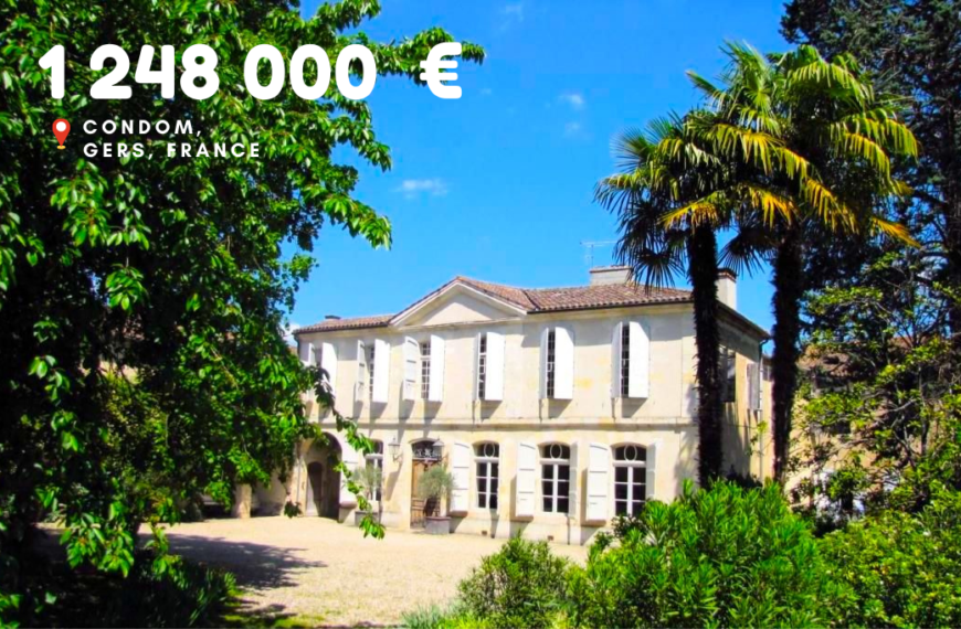 1 248 000 €, Condom, Gers