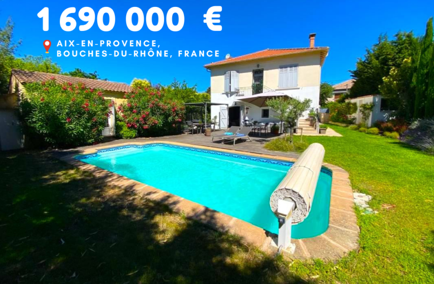 1 690 000 €, Aix-en-Provence, Bouches-du-Rhône