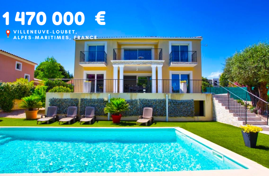 1 470 000 €, Villeneuve-Loubet, Alpes-Maritimes