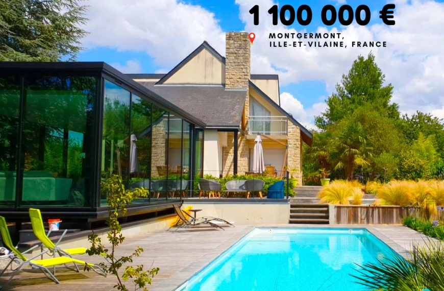 1 100 000 €, Montgermont, Ille-et-Vilaine