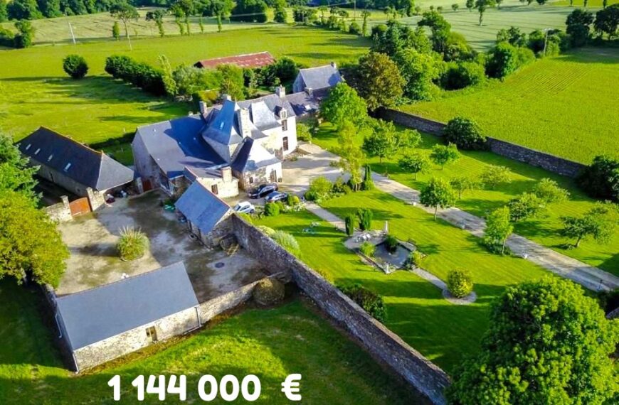 1 144 000 €, Jugon-les-Lacs, Côtes-d’Armor
