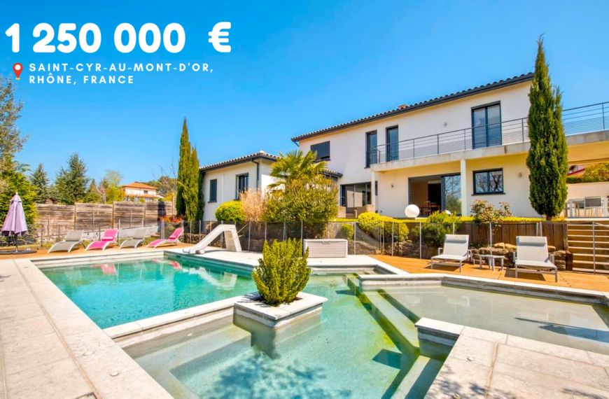 1 125 000 €, Saint-Cyr-au-Mont-d’Or, Rhône