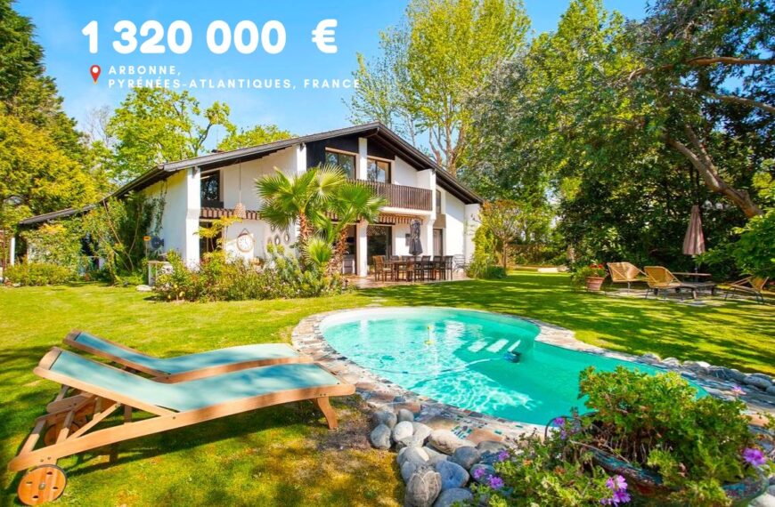 1 320 000 €, Arbonne, Pyrénées-Atlantiques