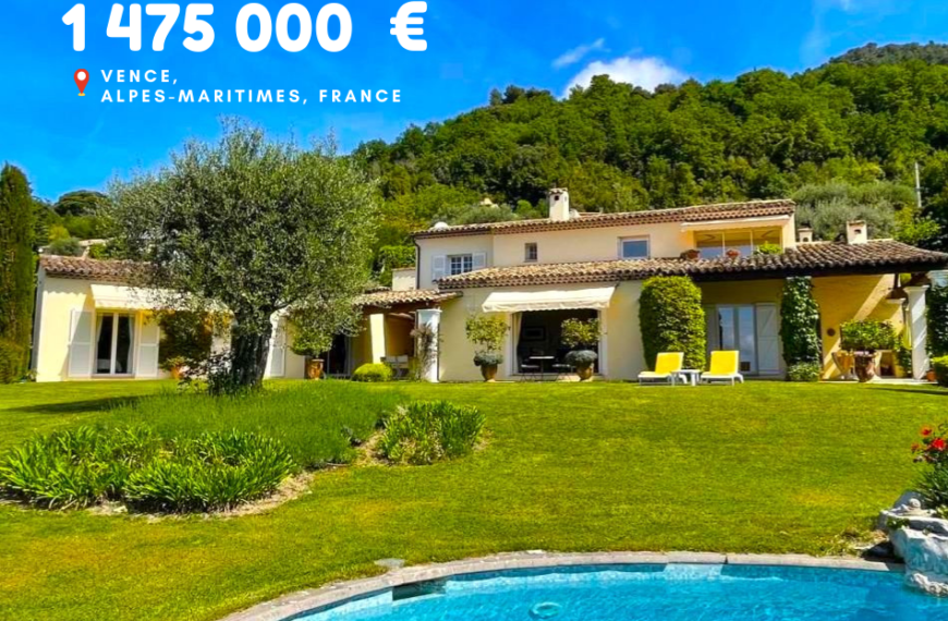 1 475 000 €, Vence, Alpes-Maritimes