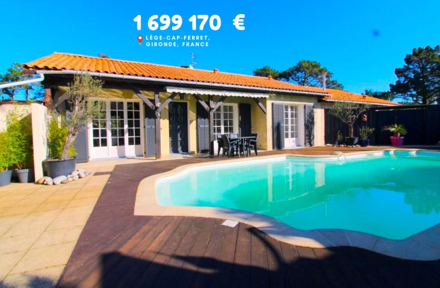 1 699 170 €, Lège-Cap-Ferret, Gironde