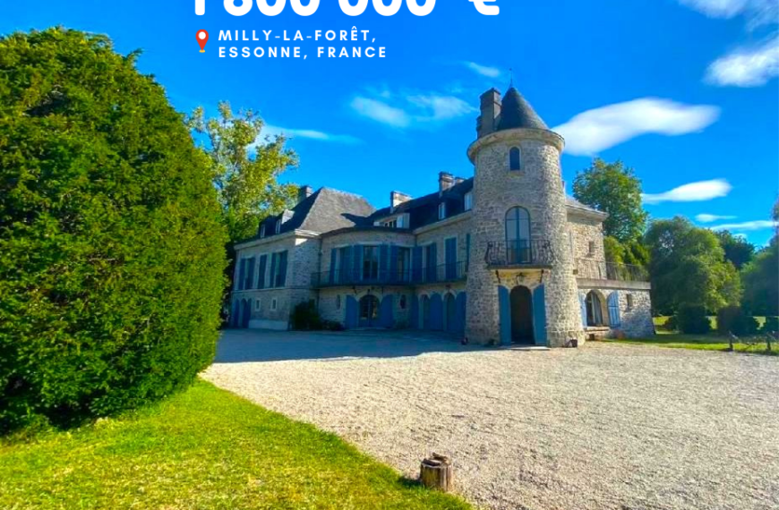 1 800 000 €, Milly-la-Forêt, Essonne