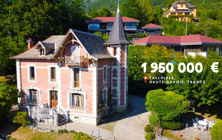 1 950 000 €, Talloires, Haute-Savoie