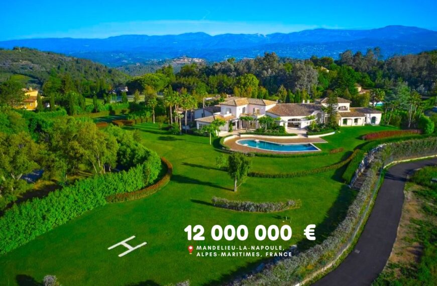12 000 000 €, Mandelieu-la-Napoule, Alpes-Maritimes