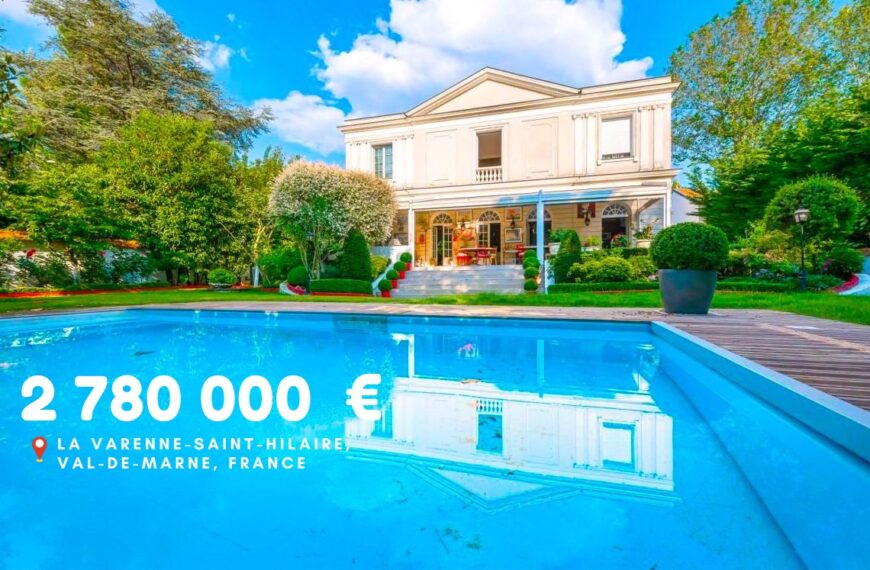 2 780 000 €, La Varenne-Saint-Hilaire, Val-de-Marne