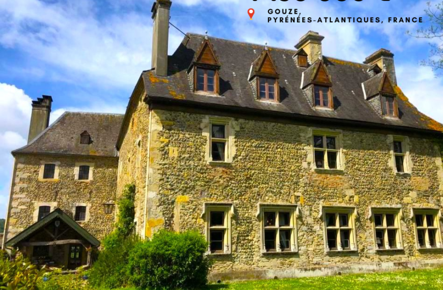 1 150 000 €, Gouze, Pyrénées-Atlantiques