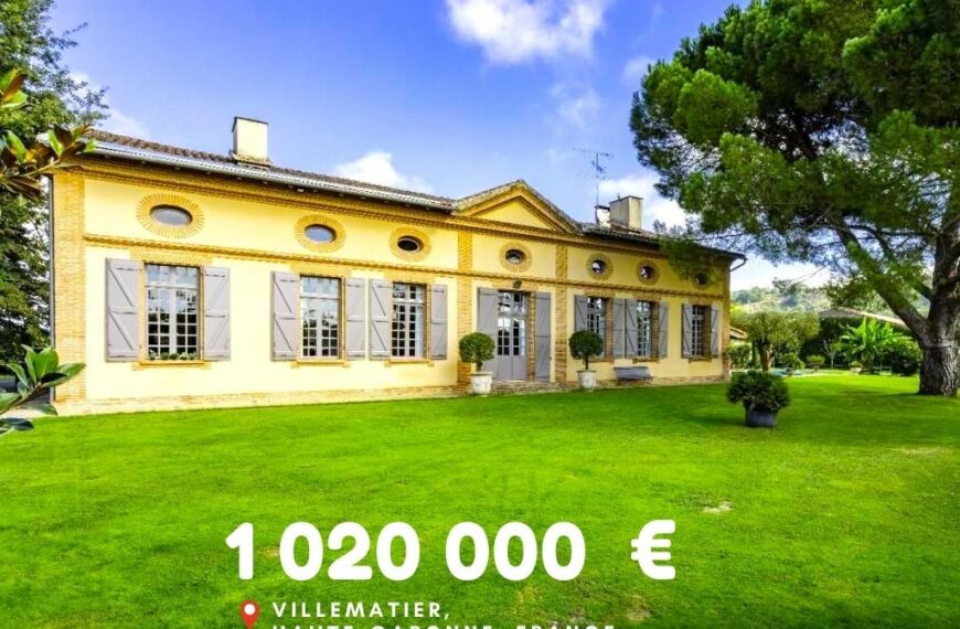 1 020 000 €, Villematier, Haute-Garonne