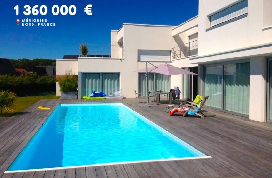 1 360 000 €, Mérignies, Nord