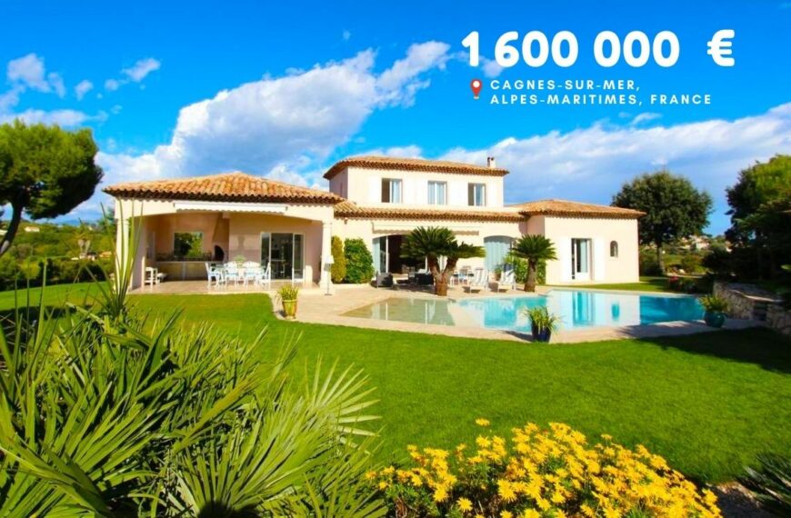 1 600 000 €, Cagnes-sur-Mer, Alpes-Maritimes