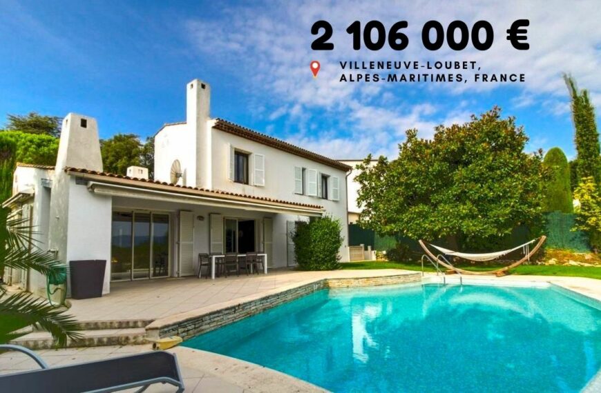 2 106 000 €, Villeneuve-Loubet, Alpes-Maritimes
