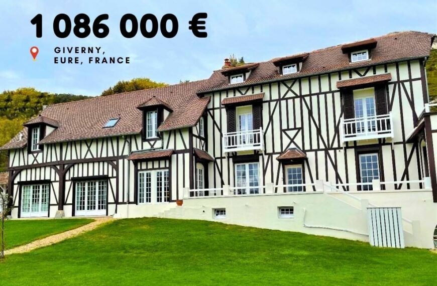 1 086 000 €, Giverny, Eure
