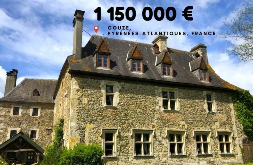 1 150 000 €, Gouze, Pyrénées-Atlantiques