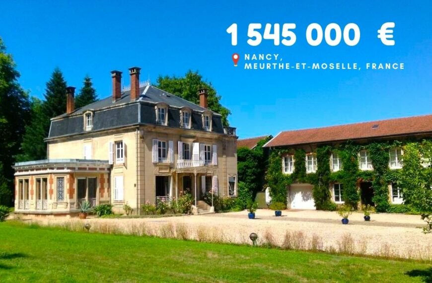 1 545 000 €, Nancy, Meurthe-et-Moselle