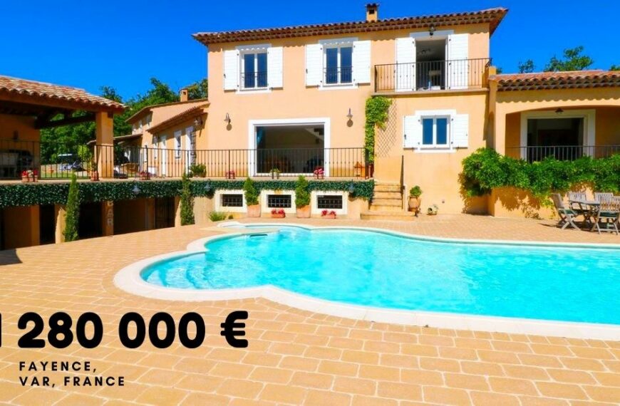 1 280 000 €, Fayence, Var