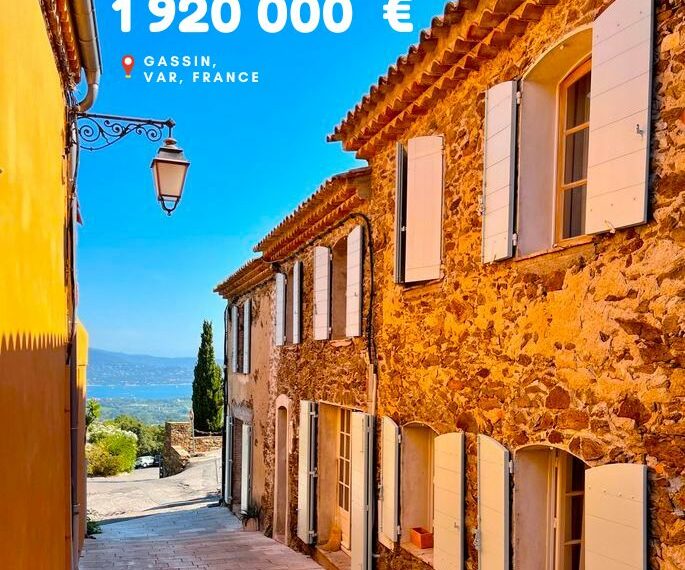 1 920 000 €, Gassin, Var