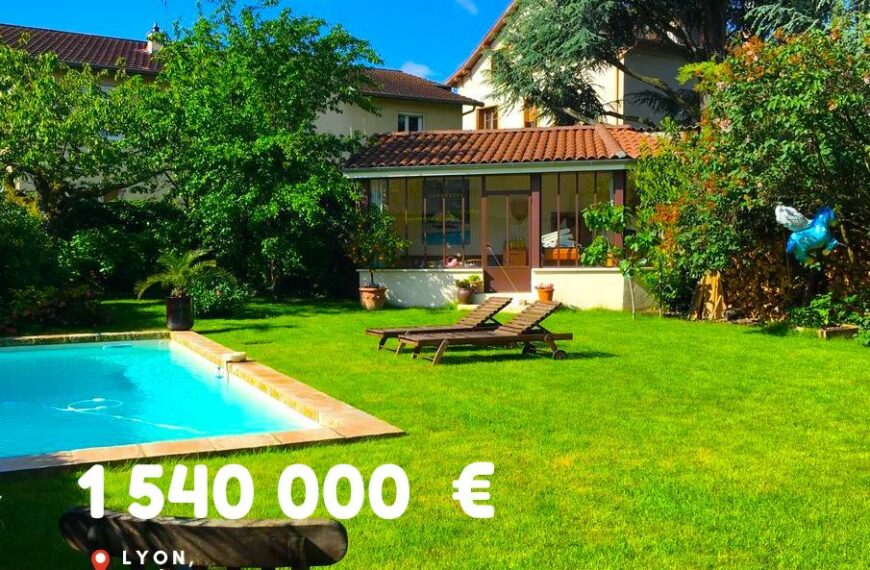 1 540 000 €, Lyon, Rhône 