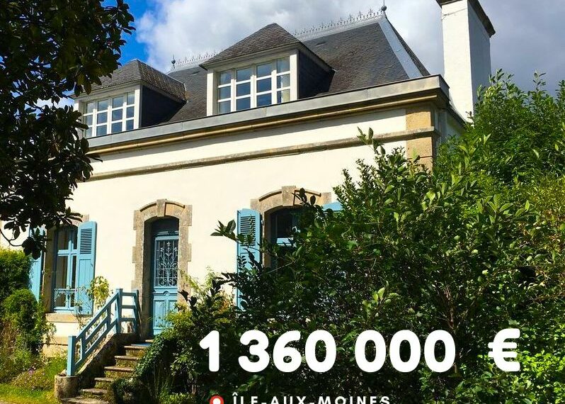 1 360 000 €, Île-aux-Moines, Morbihan