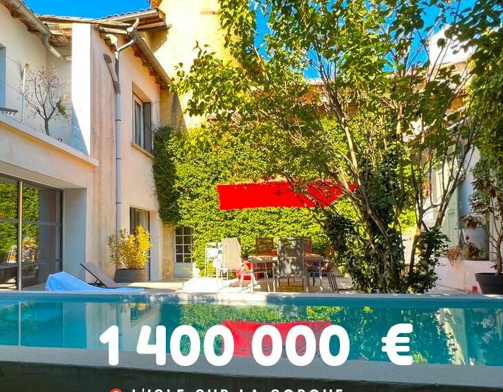 1 400 000 €, L’Isle-sur-la-Sorgue, Vaucluse
