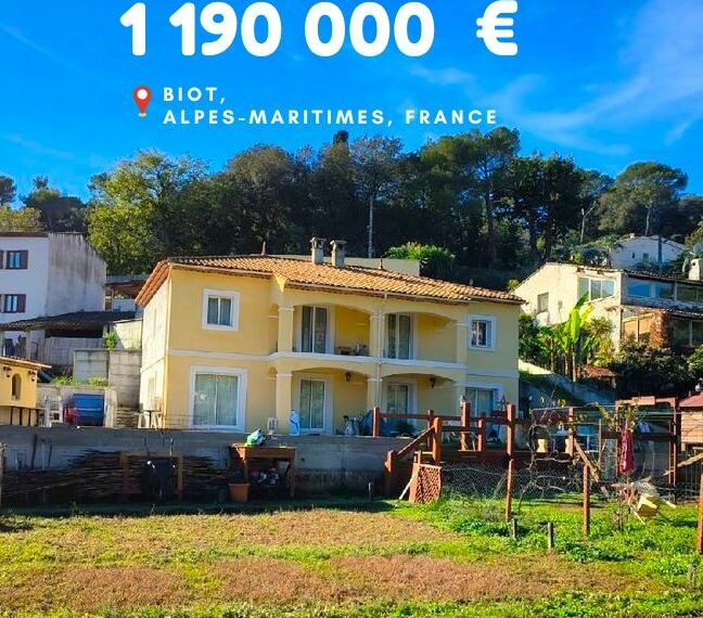 1 190 000 €, Biot, Alpes-Maritimes